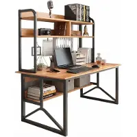 Rebiko Tietokonepöytä, tumma pyökki, 120 cm