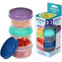 Sistema Minipurkki 3-pack 0,13 l, Sistema