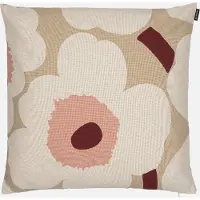 Marimekko Unikko Pillow Case 50X50Cm - Beige - 50X50CM