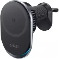 Anker Prime Qi2 MagGo 25W MagSafe langaton laturi / autoteline - musta
