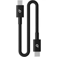 Beats by Dr. Dre USB-C to USB-C 60W Woven Cable 0,2m Bolt Black