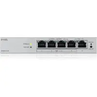 Zyxel GS1200-5HP V3, 5 PORT GIGABIT POE+ WEBMANAGED DESKTOP SWITCH, 4X POE, 68 WATT (5Y WARRANTY) (GS1200-5HPV3-EU0101F)