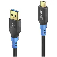 PureLink | FlexInstall | USB-C - USB-A | 3.2 Gen 1 | 0,5m | Musta