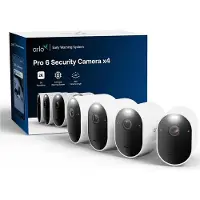 Arlo Pro 6 turvakamera (4 kpl, valkoinen)