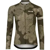 Agu Striped Flower Essential Langarm-trikot