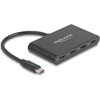 DeLOCK – USB 3.2 Gen 2 USB Type-C Hub with 4 x USB Type-C female – 10 Gbps (64129)