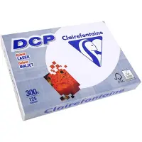 Clairefontaine DCP, Laser-/Mustesuihkutulostus, A4 (210x297 mm), 125 arkkia, 300 g/m², Valkoinen, 276 µm