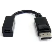 StarTech.com DisplayPort Mini - DisplayPort AV Adapter Black (DP2MDPMF6IN)