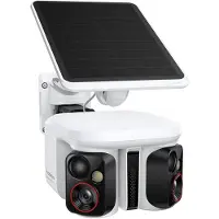 Baseus Security X1 Pro Dual Camera 3K Outdoor Camera - White
