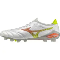 Mizuno Morelia Neo V Beta Made In Japan Fg Prism - Valkoinen/oranssi/evening Prim - Nurmi (Fg), koko 45