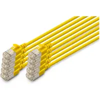 Digitus CAT 6A F-FTP Slim Patch cord, Cu, LSZH (DK-1632-A-005S-Y-10)