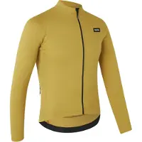 Gripgrab Gravelin MerinoTech Thermal Pitkähihainen Pyöräily Jersey Sinappi Keltainen