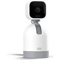 Blink Mini Pan-Tilt Camera - Mobile Plug-in Security Camera valkoinen
