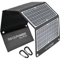RealPower SP-30E, 30 W, 5 V, USB, Musta, Valkoinen, Muovi, USB A-tyyppi, USB Type-C (412766)