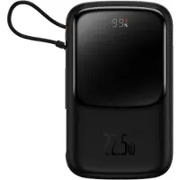 Baseus Powerbank Qpow PRO with cable, 10000mAh, 22.5W (Black)