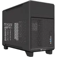 Thermaltake TR100 Black Black SFF Mini Tower Case for Mini-ITX Board with Space for 280mm AIO Cooler (CA-11A-00S1NN-00)