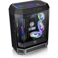 Thermaltake CA-1Z1-00M1WN-00, Midi Tower, PC, Musta, ATX, mikro ATX, Mini-ITX, SPCC, Karkaistu lasi, Pelaaminen