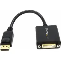 StarTech.com DisplayPort to DVI-D Adapter Video Converter 1080p -adapteri, Musta