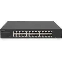 Digitus DN-80113-2, Hallitsematon, Gigabit Ethernet (10/100/1000), Telineasennus