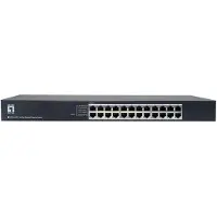 LevelOne Switch 24xGE 19" unmanaged Metall (GEU-2432)