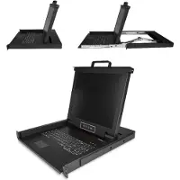 StarTech.com – Rack KVM Console 1 Port VGA 17 LCD (RKCONS1701)
