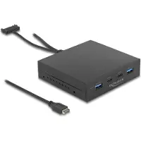 DeLOCK 64057, Musta, 1 kpl, Windows 10, Windows 11, Windows 8.1, Kernel 3.3, Kernel 4.6.4, Linux Kernel 5.10, Linux Kernel 5.11, Linux Kernel 5.12, Li