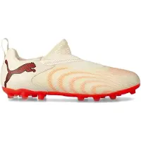 Puma Future 9 Match Laceless Mg The Arrival - Sokeroitu Manteli/valkoinen/ultra Red/musta Lapset - Multi Ground (Mg), koko 35
