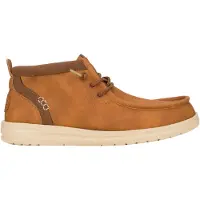 HeyDude for man. HD42051 Trainers Wally Mid Classic brown (43), Flat, Laces, Casual