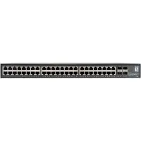 LevelOne GTU-5211, Hallitsematon, Gigabit Ethernet (10/100/1000), Täysin kaksipuolinen, Telineasennus
