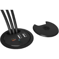 Raidsonic technology – IB-HUB1407, Sisätila, AC, 12 V, 1,4 m, Musta