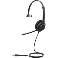 Yealink UH35 Mono UC USB-A kuulokkeet, Langallinen, 20 - 20000 Hz, Toimisto/puhelukeskus, 96,5 g, Kuulokkeet, Musta (308138)