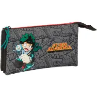 Safta Triple My Hero Academia Pencil Case Monivärinen Mies