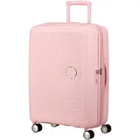 American Tourister Soundbox 67 cm Expandable, 100% polypropylene -matkalaukku, pastel pink