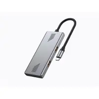 Gembird 4-port A + C USB 3.2 (Gen 2) Type-C hub USB hub - 4 porttia - Harmaa