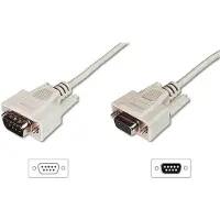 Digitus DATATRANSFER EXTENSION CABLE, D-SUB9 (AK-610203-100-E)