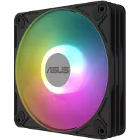 Asus AR120 PWM ARGB -tuuletin, hydraulinen laakeri, 120 mm, musta