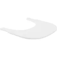 Hauck Alpha Click Tray syöttötuolin tarjotin, White