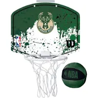 Wilson NBA Team Mini -koripallokori - Milwaukee Bucks