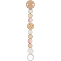 Goki Wooden Pacifier Chain Heart