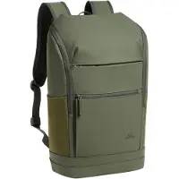 Rivacase Eden, Urban, Unisex, 39,6 cm (15.6"), Notebook-lokero, Vedenpitävä, PU nahka, Polyesteri, Kierrätetty polyeteenitereftalaatti (rPET) (7856 OLIVE GREEN)