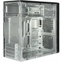Inter-Tech IT-6521 Straight, Micro Tower, PC, Musta, mikro ATX, Mini-ITX, Koti /Toimisto, 12,5 cm (88881369)