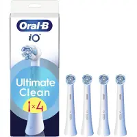 Oral-B iO Ultimate Clean vaihtopäät hammasharjaan White 4 kpl