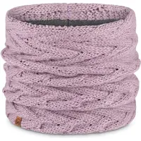 Buff Knitted &amp; Fleece Kaulahuivi
