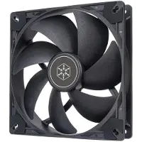 Silverstone VISTA 140, 140mm PWM-laitetuuletin, musta