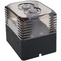Alphacool Eisstation DC-LT -säiliö, musta/läpinäkyvä