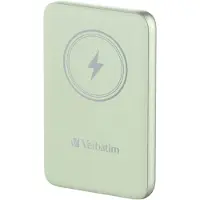 Verbatim Charge 'n' Go Magnetic 10000mAh, 20W -varavirtalähde, Vihreä