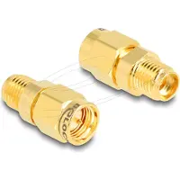 DeLOCK 12104, SMA, SMA plug, SMA jack, Uros, Naaras, Kulta