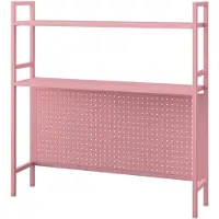 Jan Nowak Metallinen Pöydän Päälliosa 95 cm Rei'itetty Jenny Pinkki