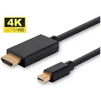 Microconnect Mini DisplayPort – HDMI-kaapeli, jossa 4K, 5 m, musta