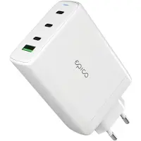 EPICO UltraBoost GaN 140W Wall Charger EA140 | White | 3 × USB-C PD & 1 × USB-A